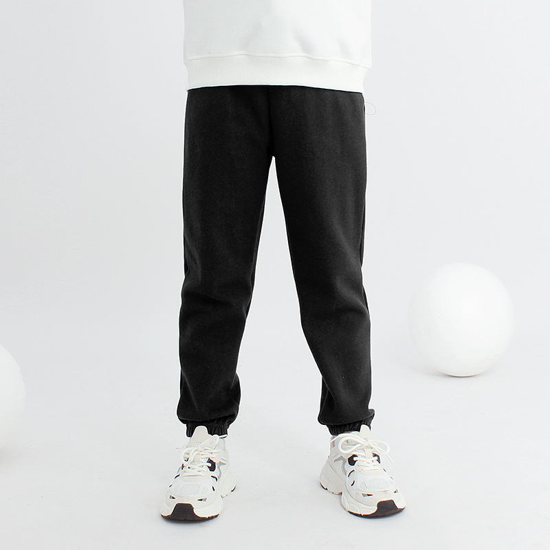 【4Y-12Y】Kids Casual Solid Color Comfortable Sweatpants 【4Y-12Y】Kids Casual Solid Color Comfortable Sweatpants