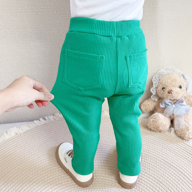 【12M-6Y】Girls Solid Color Comfortable Cotton Leggings 【12M-6Y】Girls Solid Color Comfortable Cotton Leggings