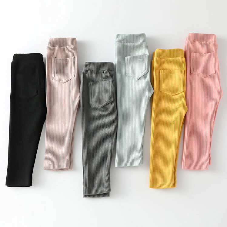 【12M-6Y】Girls Solid Color Comfortable Cotton Leggings 【12M-6Y】Girls Solid Color Comfortable Cotton Leggings