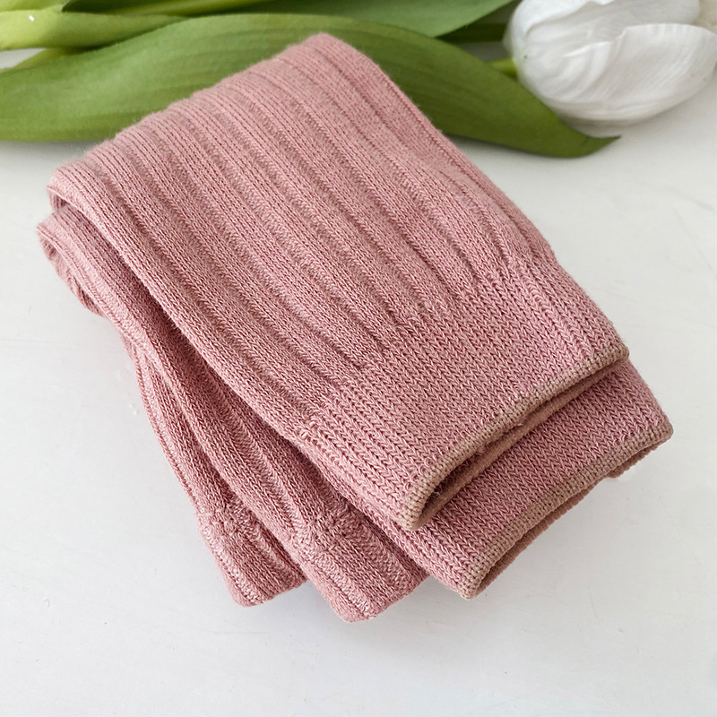 【6M-6Y】Kids Casual Solid Color Leggings 【6M-6Y】Kids Casual Solid Color Leggings