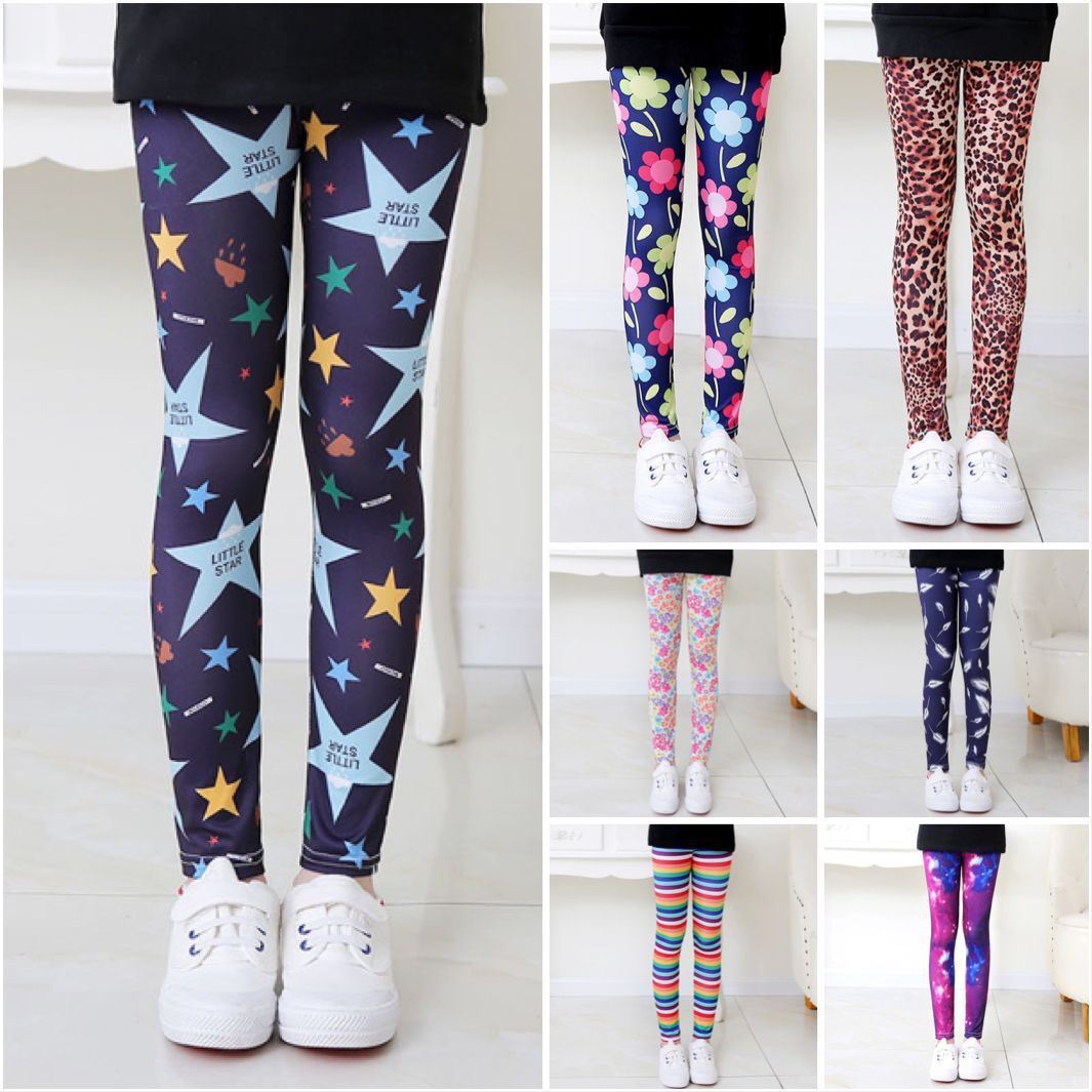 【12M-9Y】Girls Fashion Print Leggings 【12M-9Y】Girls Fashion Print Leggings