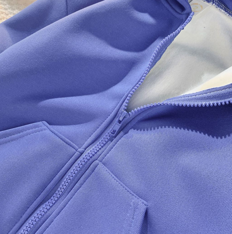 【18M-12Y】Kids Casual Thickened Fleece Hooded Sweatshirt