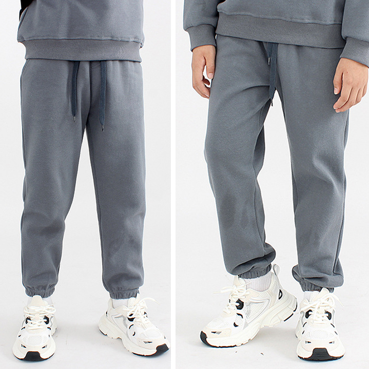 【4Y-12Y】Kids Casual Solid Color Comfortable Sweatpants 【4Y-12Y】Kids Casual Solid Color Comfortable Sweatpants
