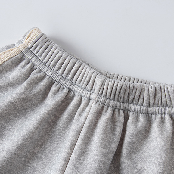【2Y-13Y】Boys And Girls Fashion Casual Webbing Fleece Pants 【2Y-13Y】Boys And Girls Fashion Casual Webbing Fleece Pants