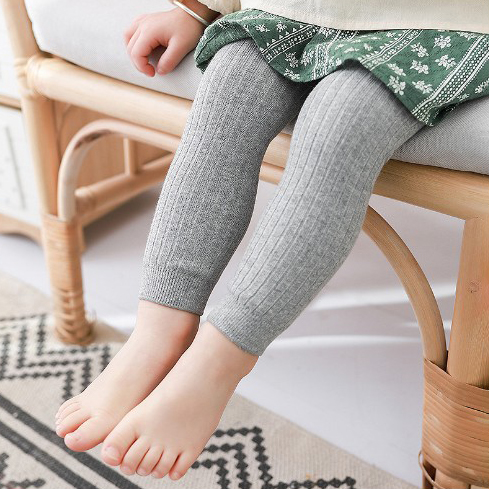 【6M-6Y】Kids Casual Solid Color Leggings 【6M-6Y】Kids Casual Solid Color Leggings