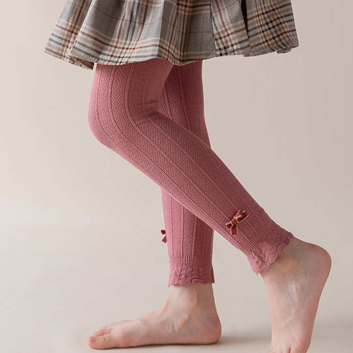 【1Y-11Y】Girls Fashion Bow Leggings 【1Y-11Y】Girls Fashion Bow Leggings