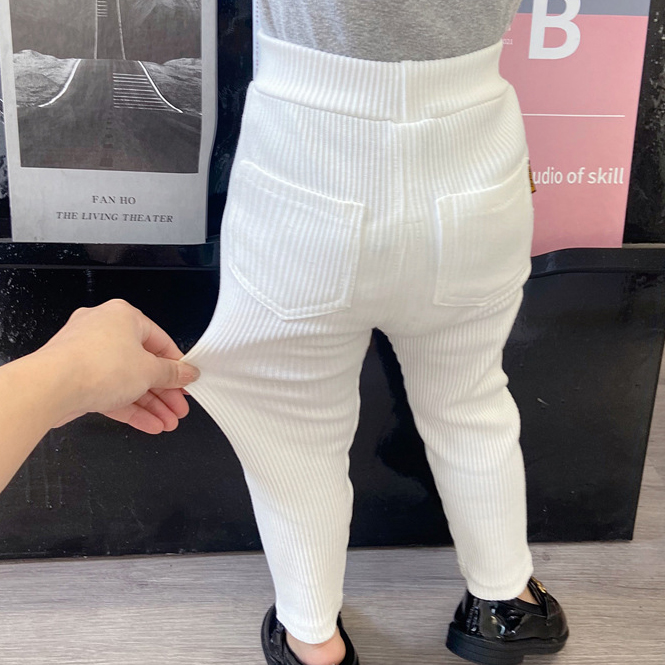 【12M-6Y】Girls Solid Color Comfortable Cotton Leggings 【12M-6Y】Girls Solid Color Comfortable Cotton Leggings