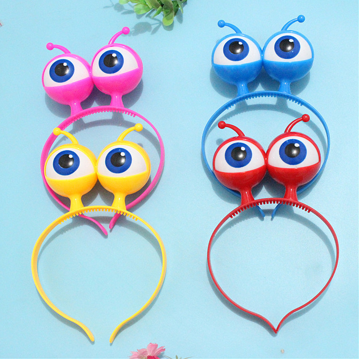 Kids Halloween LED Luminous Eyes Hair Band Kids Halloween LED Luminous Eyes Hair Band