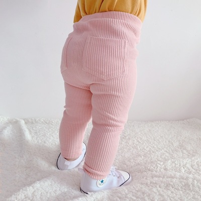 【12M-6Y】Girls Solid Color Comfortable Cotton Leggings 【12M-6Y】Girls Solid Color Comfortable Cotton Leggings