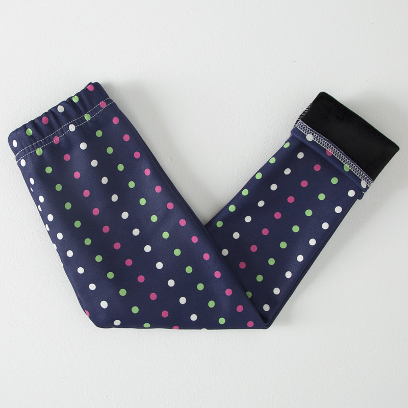 【2Y-13Y】Girls Casual Butterfly & Houndstooth & Flowers Fleece Leggings 【2Y-13Y】Girls Casual Butterfly & Houndstooth & Flowers Fleece Leggings
