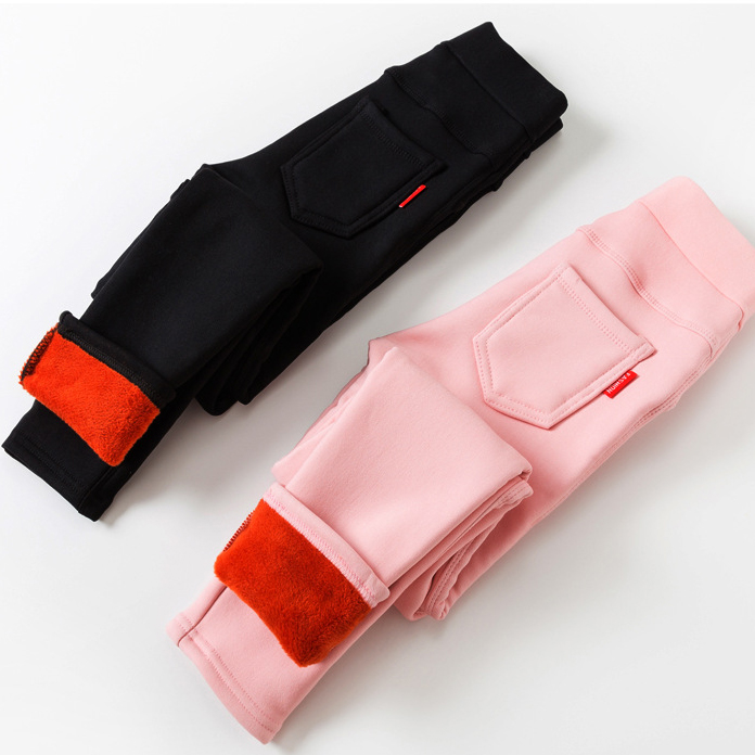 【2Y-11Y】Girls Casual Thickened Fleece Pants 【2Y-11Y】Girls Casual Thickened Fleece Pants