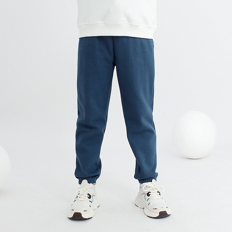 【4Y-12Y】Kids Casual Solid Color Comfortable Sweatpants 【4Y-12Y】Kids Casual Solid Color Comfortable Sweatpants
