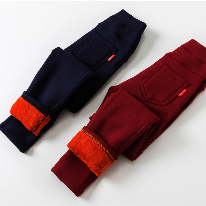 【2Y-11Y】Girls Casual Thickened Fleece Pants 【2Y-11Y】Girls Casual Thickened Fleece Pants