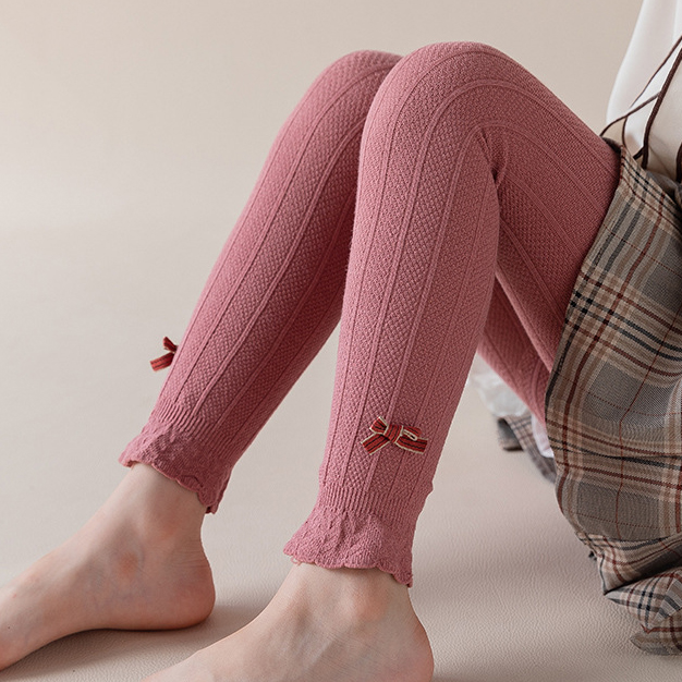 【1Y-11Y】Girls Fashion Bow Leggings 【1Y-11Y】Girls Fashion Bow Leggings