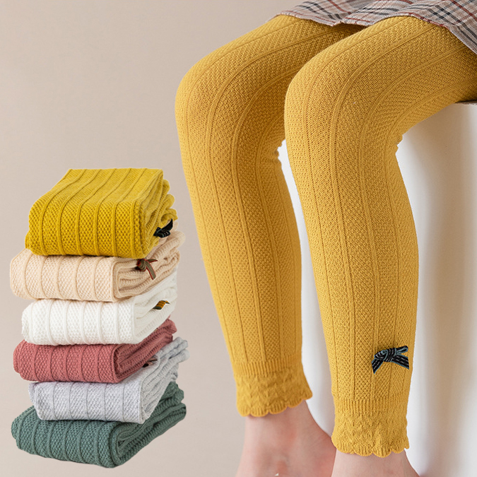 【1Y-11Y】Girls Fashion Bow Leggings 【1Y-11Y】Girls Fashion Bow Leggings