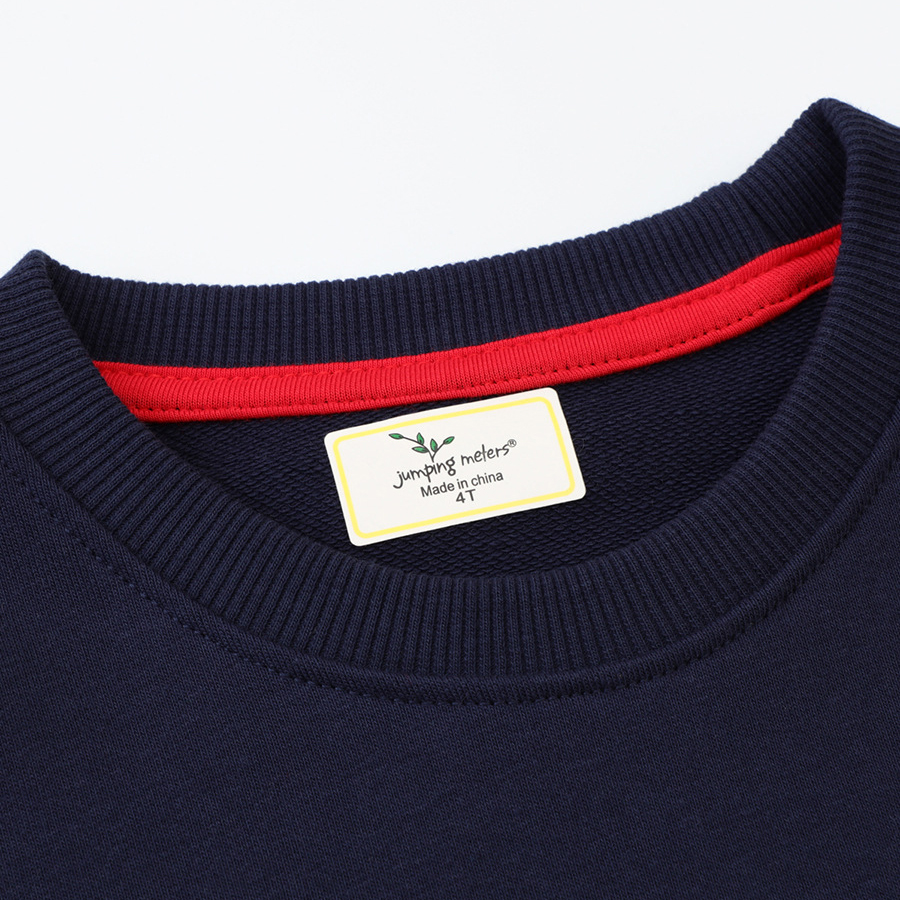 【18M-7Y】Kids Simple Solid Color Cotton Round Neck Long Sleeve Sweatshirt 【18M-7Y】Kids Simple Solid Color Cotton Round Neck Long Sleeve Sweatshirt