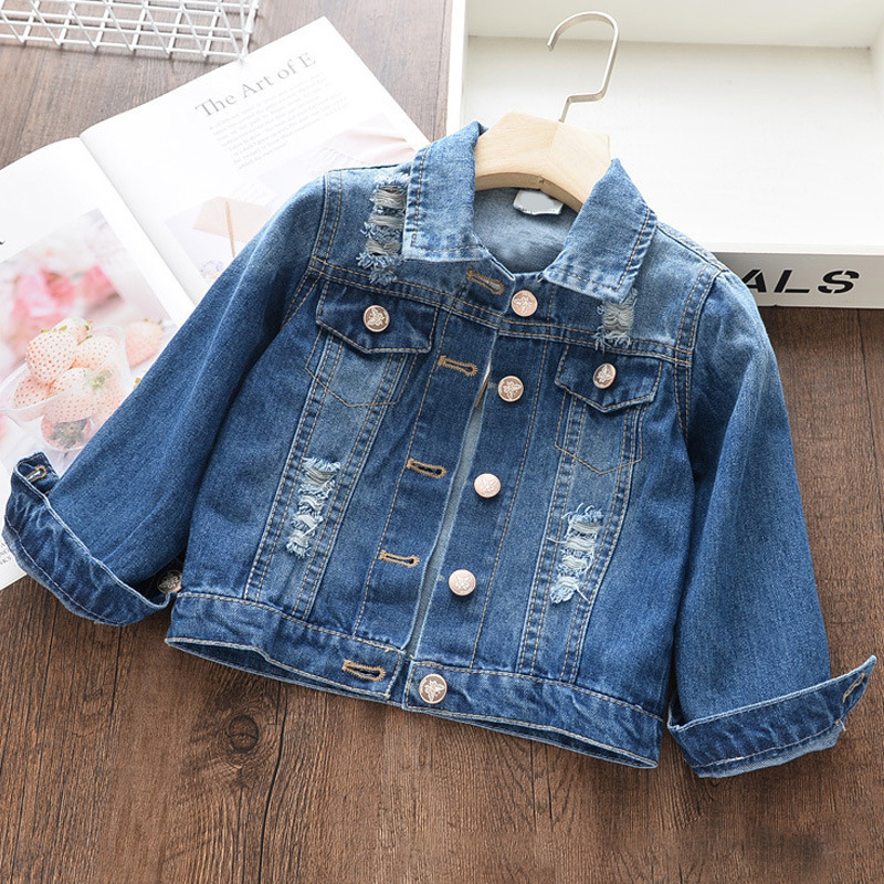 【18M-11Y】Boys Fashion Excavator Print Blue Denim Jacket - 3142 【18M-11Y】Boys Fashion Excavator Print Blue Denim Jacket - 3142
