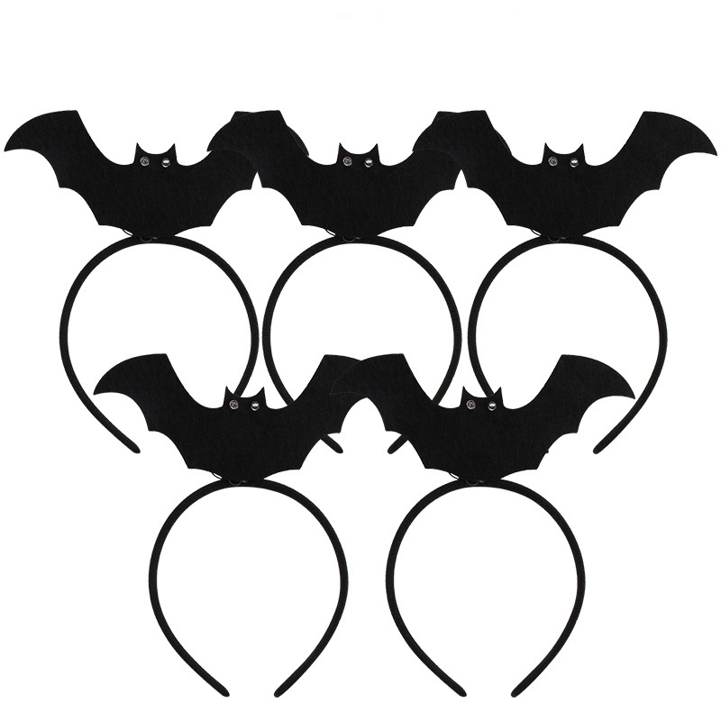 Kids Halloween LED Luminous Bat Hair Band Kids Halloween LED Luminous Bat Hair Band
