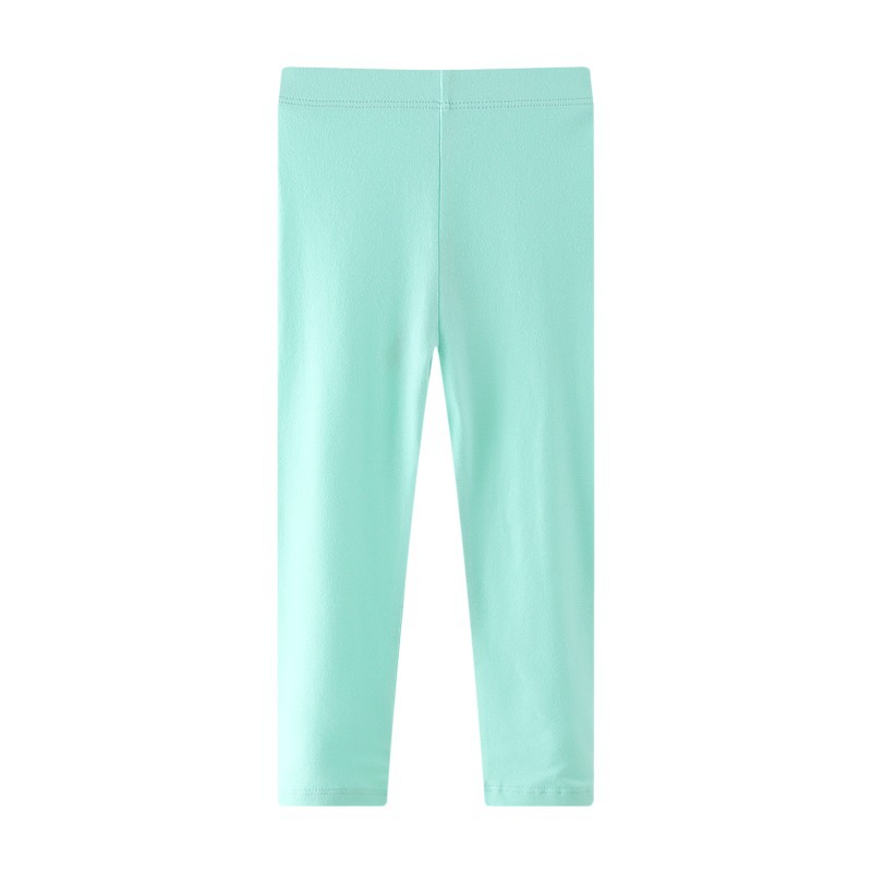 【18M-9Y】Girl Casual Solid Color Multicolor Elastic Leggings 【18M-9Y】Girl Casual Solid Color Multicolor Elastic Leggings