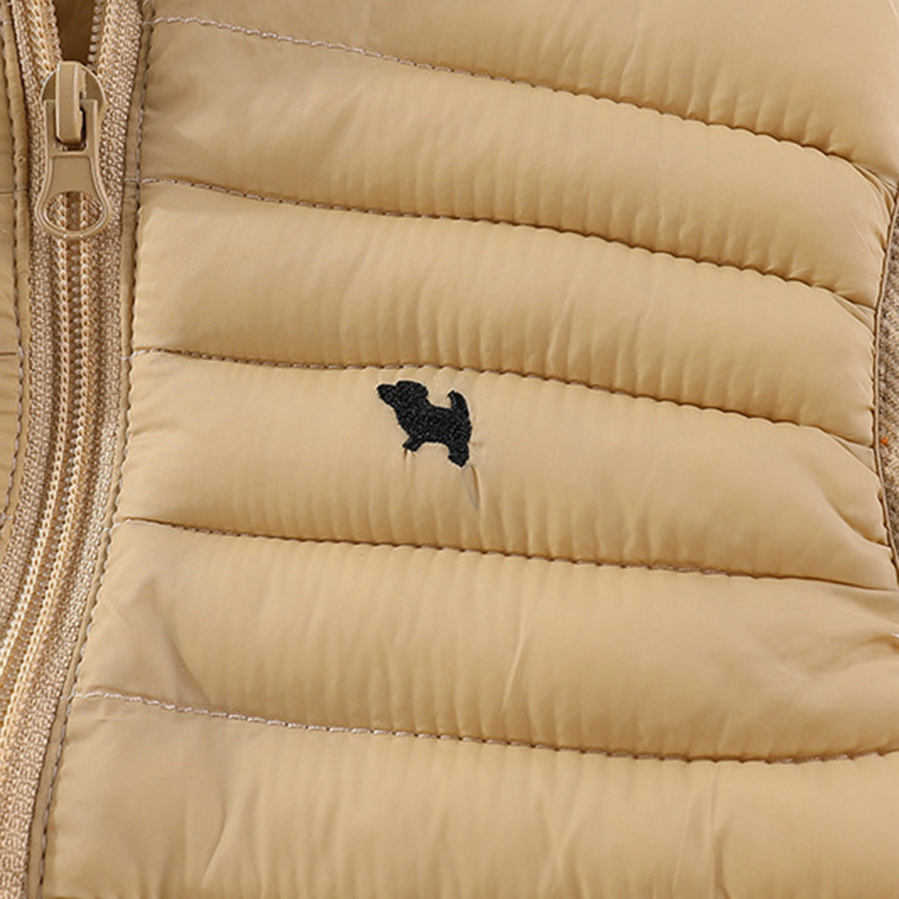 【3Y-10Y】Unisex Solid Color Quilted Cotton Keep Warm High Neck Vest Coat 【3Y-10Y】Unisex Solid Color Quilted Cotton Keep Warm High Neck Vest Coat