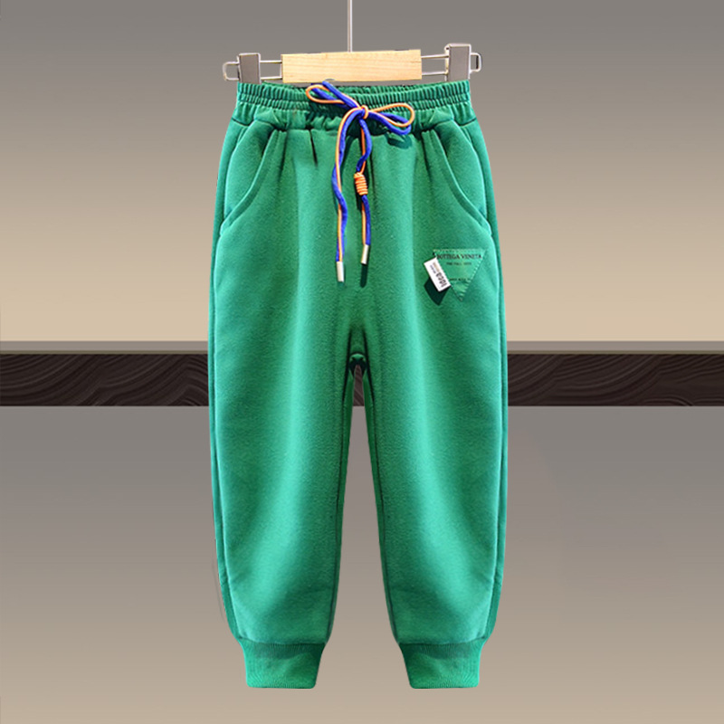 【18M-13Y】Unisex Casual Cartoon Bear Print Sweatshirt And Pants Set - 9204 【18M-13Y】Unisex Casual Cartoon Bear Print Sweatshirt And Pants Set - 9204