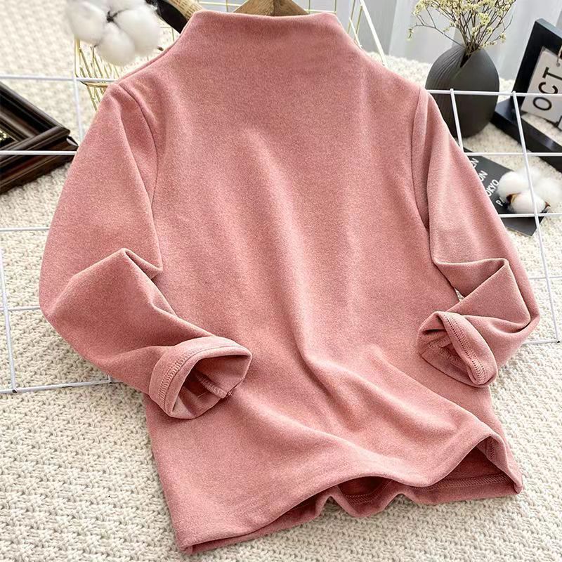 【3Y-12Y】Unisex Casual Warm Solid Color Turtleneck Long Sleeve T-shirt 【3Y-12Y】Unisex Casual Warm Solid Color Turtleneck Long Sleeve T-shirt