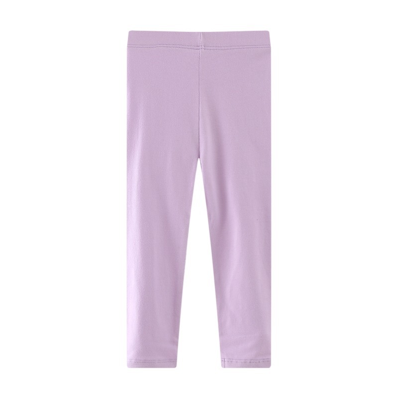 【18M-9Y】Girl Casual Solid Color Multicolor Elastic Leggings 【18M-9Y】Girl Casual Solid Color Multicolor Elastic Leggings