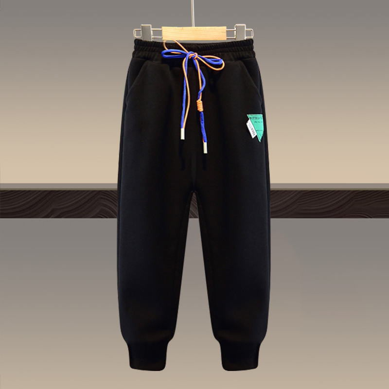 【18M-13Y】Unisex Casual Cartoon Bear Print Sweatshirt And Pants Set - 9204 【18M-13Y】Unisex Casual Cartoon Bear Print Sweatshirt And Pants Set - 9204