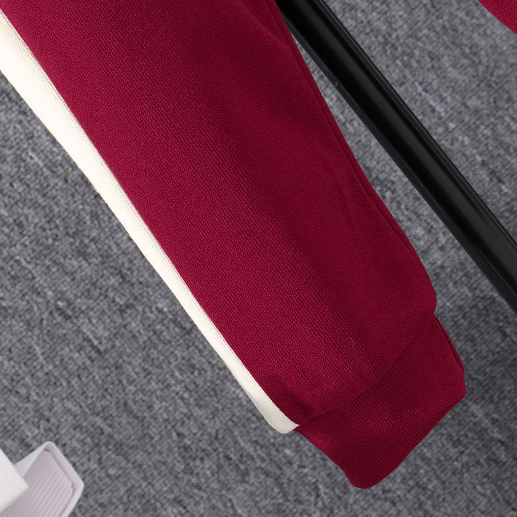 【18M-8Y】2-piece Unisex Letter Embroidered Colorblock Hooded Sports Coat And Pants Set - 34442 【18M-8Y】2-piece Unisex Letter Embroidered Colorblock Hooded Sports Coat And Pants Set - 34442