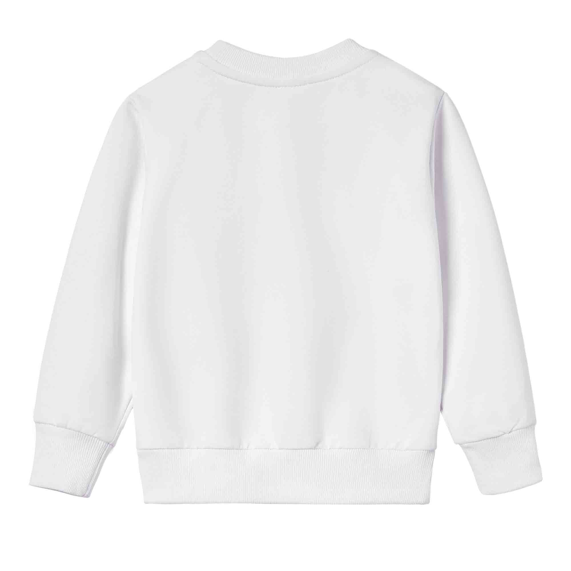 【12M-9Y】Girl Cotton Stain Resistant Ballerina Girl Print Long Sleeve Sweatshirt - 7206 【12M-9Y】Girl Cotton Stain Resistant Ballerina Girl Print Long Sleeve Sweatshirt - 7206