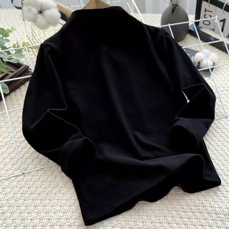 【3Y-12Y】Unisex Casual Warm Solid Color Turtleneck Long Sleeve T-shirt 【3Y-12Y】Unisex Casual Warm Solid Color Turtleneck Long Sleeve T-shirt