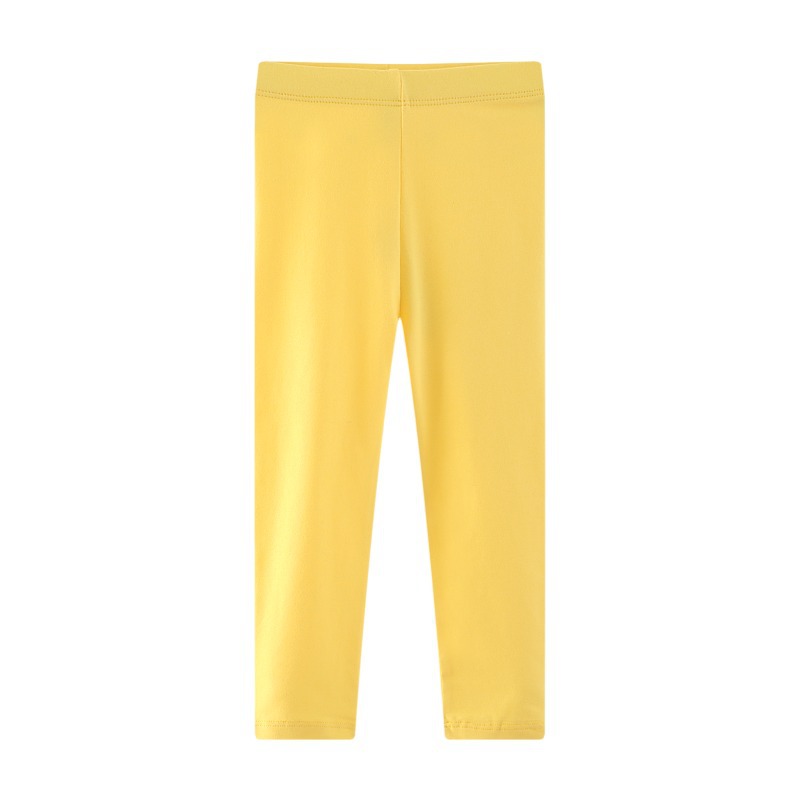 【18M-9Y】Girl Casual Solid Color Multicolor Elastic Leggings 【18M-9Y】Girl Casual Solid Color Multicolor Elastic Leggings