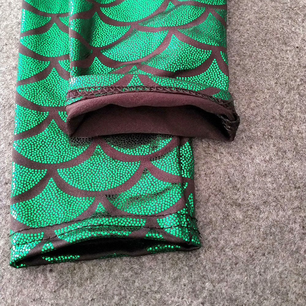 【2Y-11Y】Girls Multicolor Mermaid Leggings 【2Y-11Y】Girls Multicolor Mermaid Leggings
