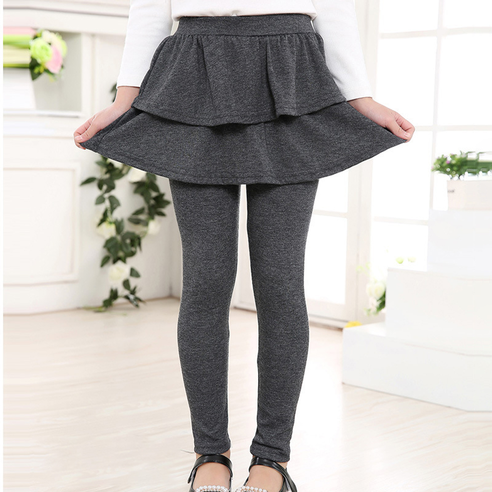 【2Y-11Y】Girls Multicolor Ruffle Leggings 【2Y-11Y】Girls Multicolor Ruffle Leggings