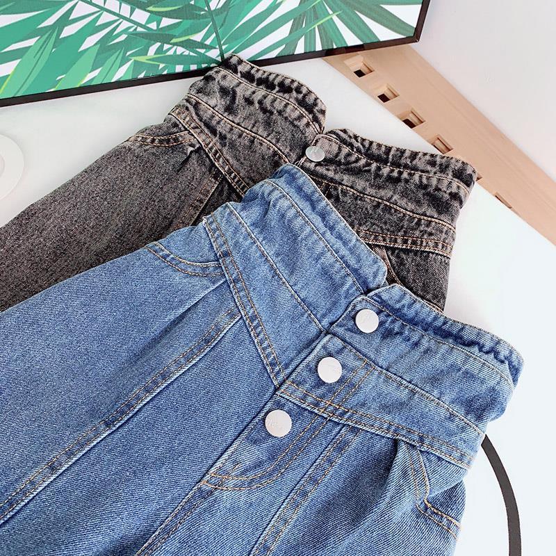【2Y-13Y】Girls High Waist Jeans 【2Y-13Y】Girls High Waist Jeans