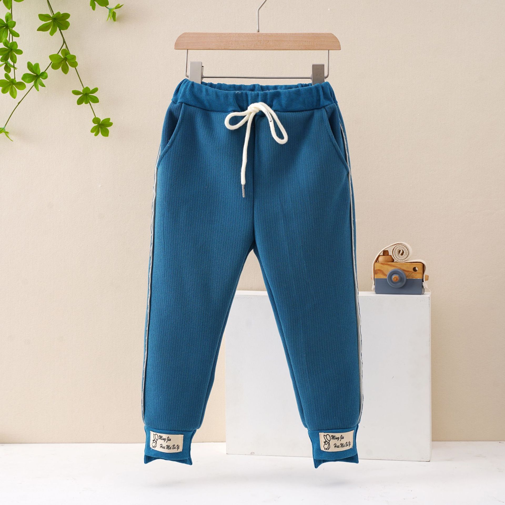 【3Y-10Y】Girls Multicolor Thick Sweatpants 【3Y-10Y】Girls Multicolor Thick Sweatpants