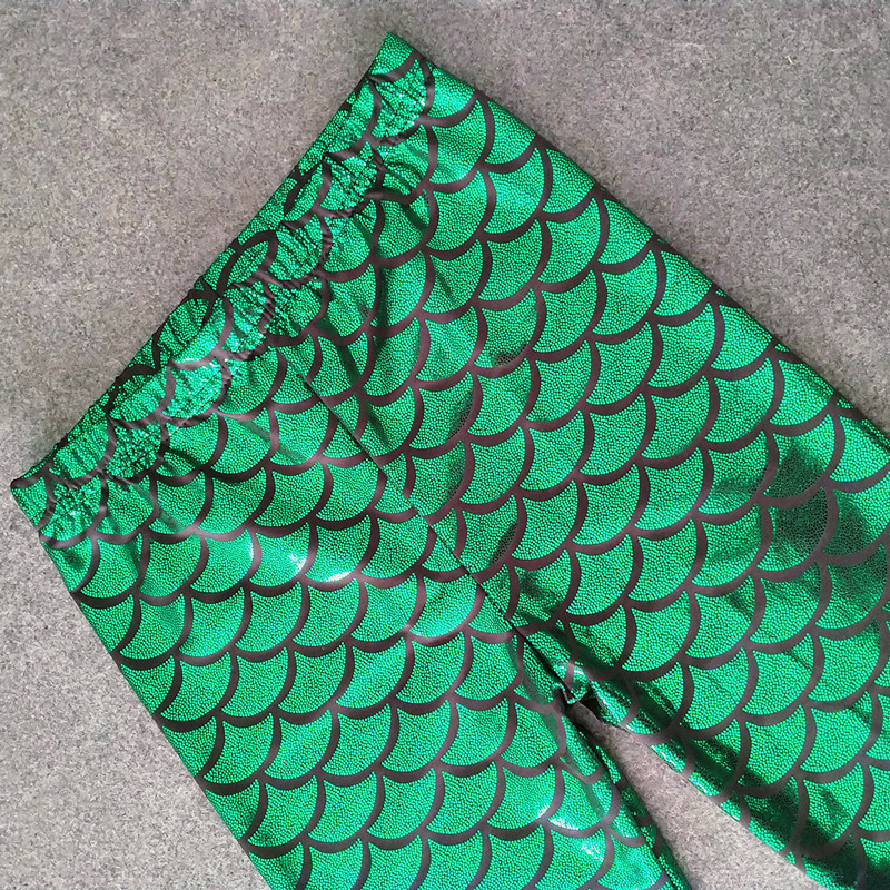 【2Y-11Y】Girls Multicolor Mermaid Leggings 【2Y-11Y】Girls Multicolor Mermaid Leggings
