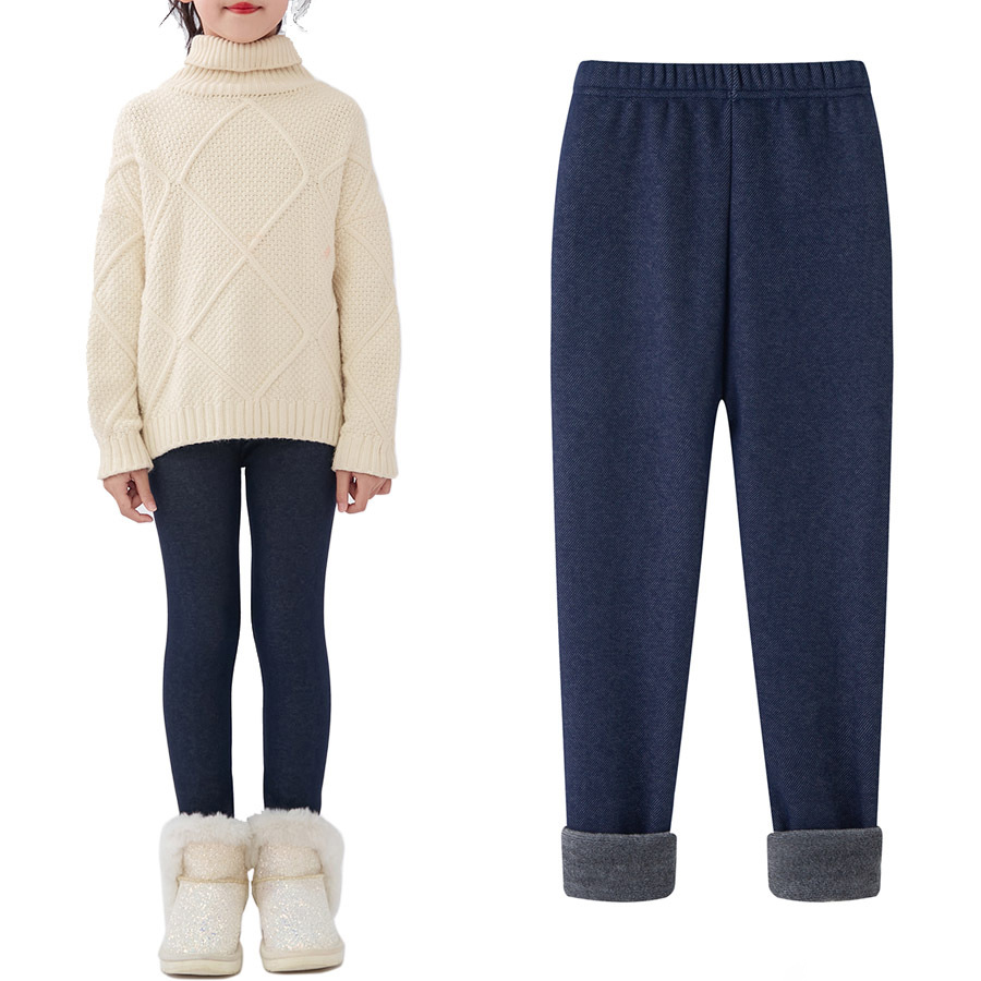 【2Y-10Y】Girls Multicolor Thick Leggings 【2Y-10Y】Girls Multicolor Thick Leggings