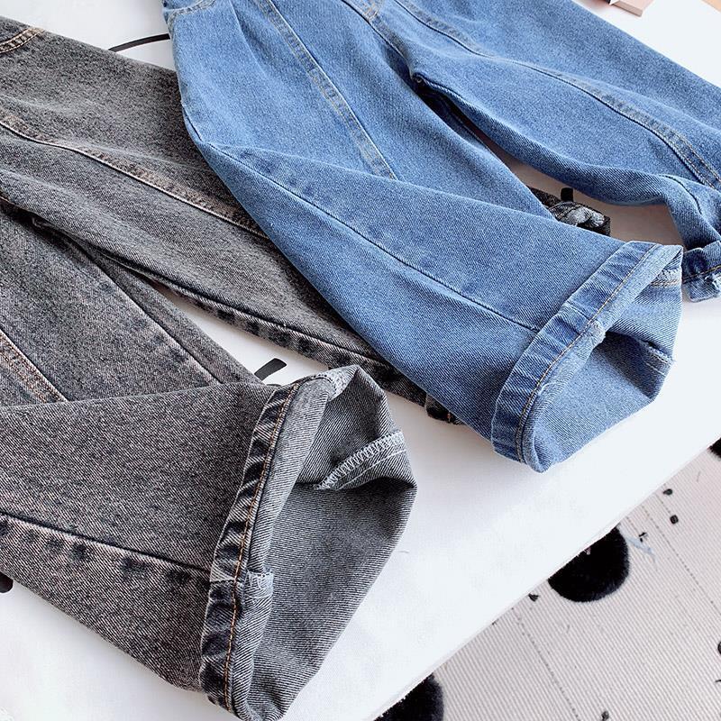 【2Y-13Y】Girls High Waist Jeans 【2Y-13Y】Girls High Waist Jeans