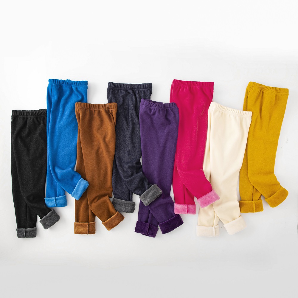 【2Y-10Y】Girls Multicolor Thick Leggings 【2Y-10Y】Girls Multicolor Thick Leggings