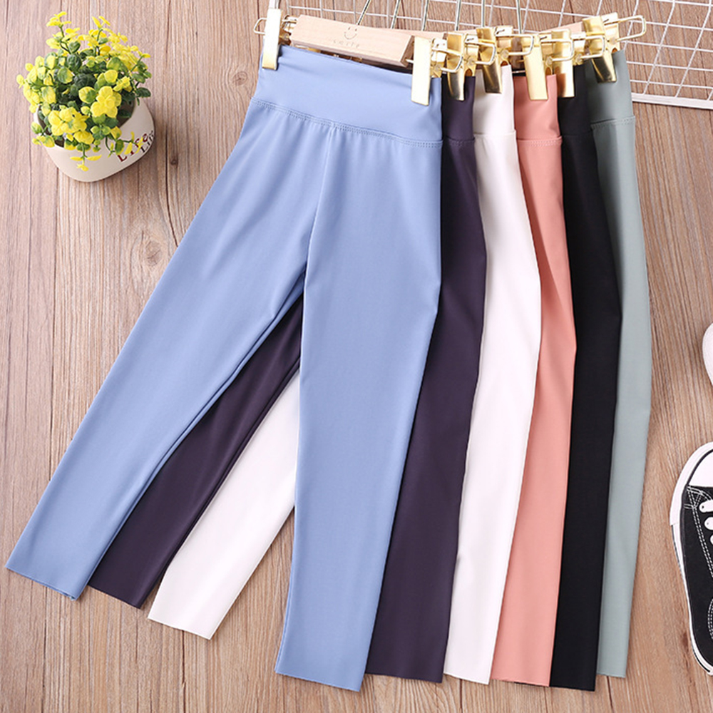 【3Y-12Y】Girls Multicolor Yoga Pants 【3Y-12Y】Girls Multicolor Yoga Pants